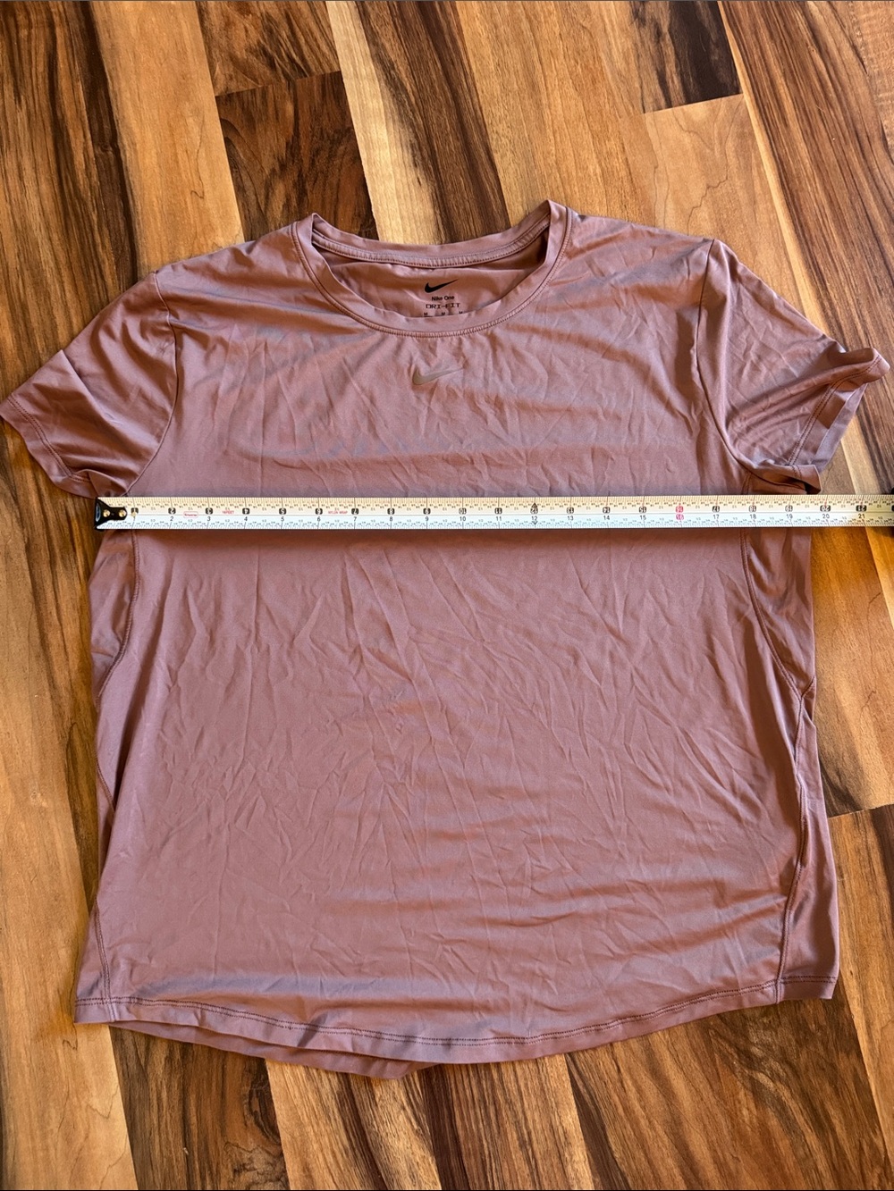 Nike Women’s Dusty Mauve Dri-Fit Shirt Short Sleeve Tee